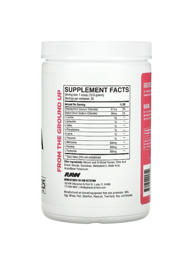 Raw Nutrition Raw Nutrition, EAA, Strawberry Lemonade, 11.11 oz (315 g)  - Image 2
