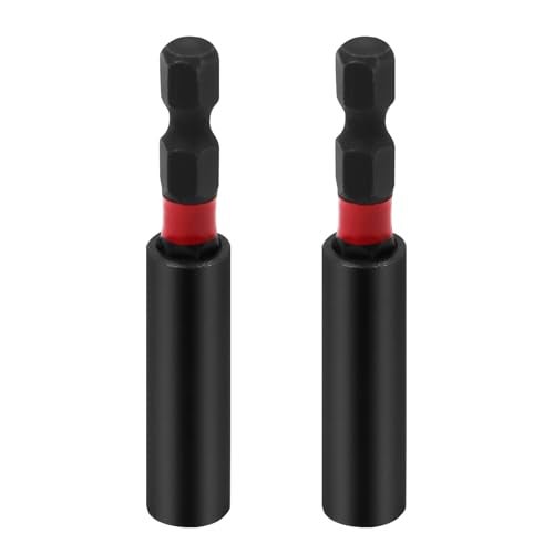 PAYA TOOLS Impact Duty Srewdriver Drill Driver Strong Magnetic Bit Holders 1/4 Inch Hex Shank with Storage Box(2-Pack) - Image 1