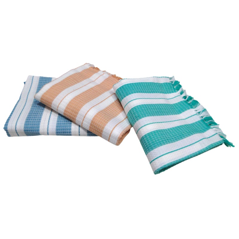 Mps Cotton Cool 100% Cotton Bath Towel (Size:Length 59 Inch X 150 cm, Width 29 Inch X 74 cm) (Pack of 3 Piece} - Image 2