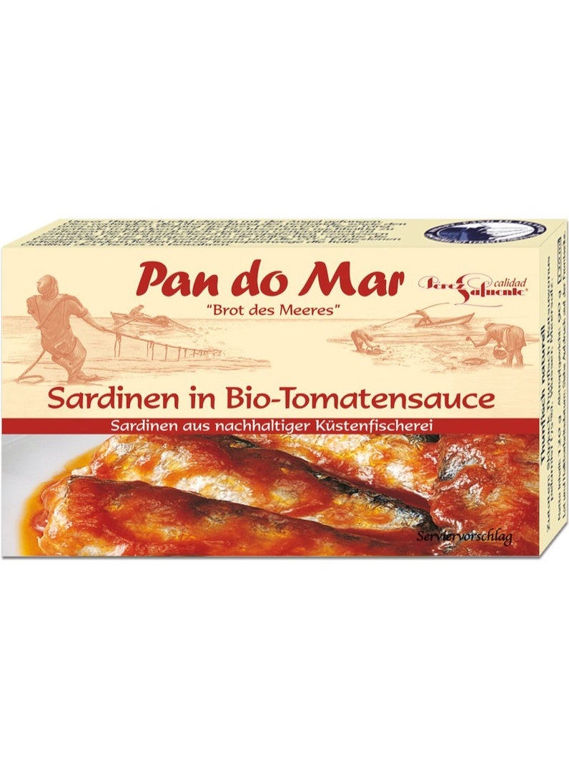 Sardines In Organic Tomato Sauce 120G