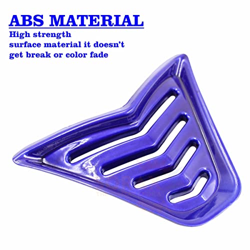 Sorax Front Nose Air Intake Cover Filter Nose Grill Protect from Dust for Yamaha R15 V3 (Blue) - Image 3