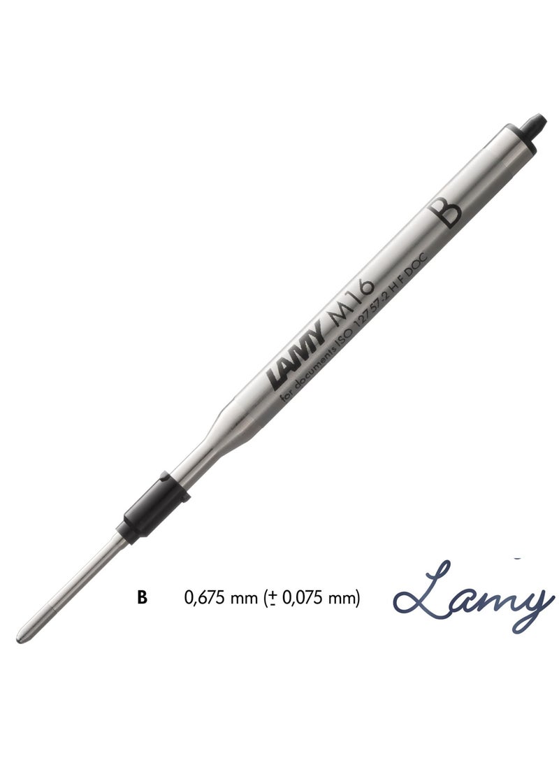 LAMY 1-Piece M16 Ballpoint Pen Refill Broad Tip Black Ink  - Image 2