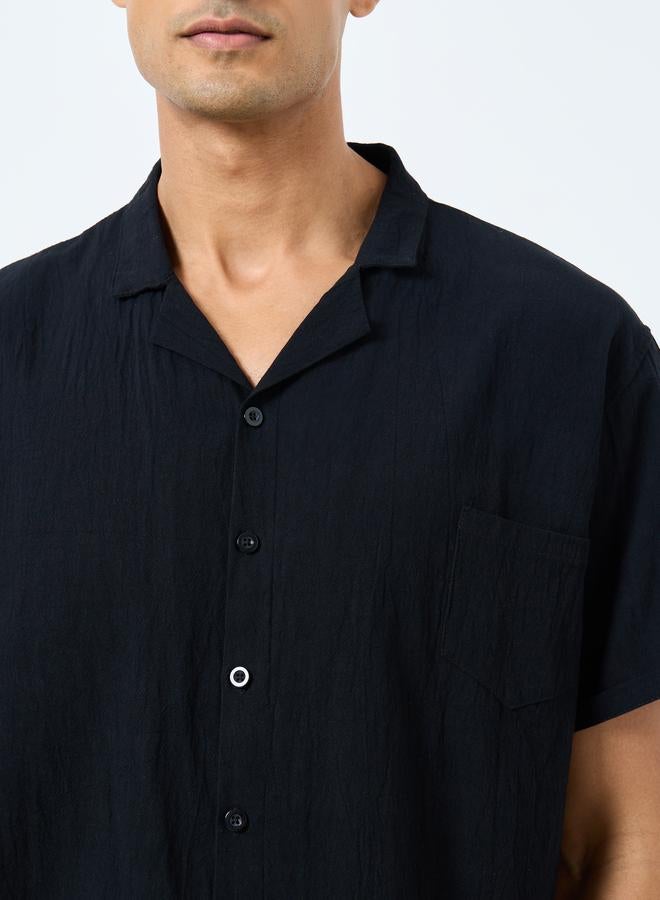 ستايلي طقم قميص وشورت رجالي بقصة عادية من ستايلي - Image 3