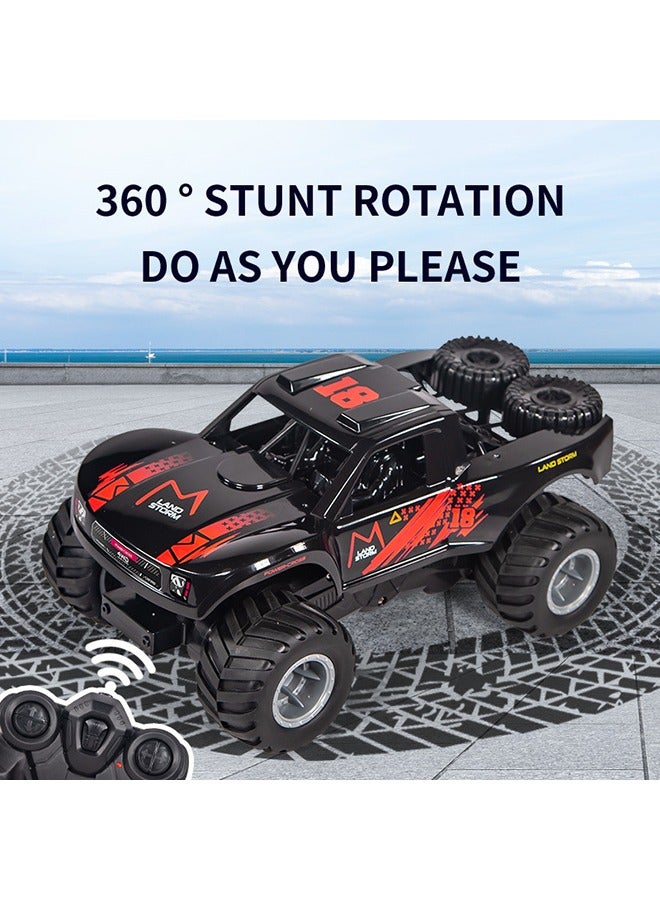 JJRC Waterproof Monster RC Trucks for Boys, 2.4G Amphibious Rc Car, 1:16 Scale All-Terrain Rc Boat for Boys & Adults, 4WD, 2 Rechargeable Batteries, Perfect 4-12 Year Old Boy Toys Gifts-Orange - Image 5