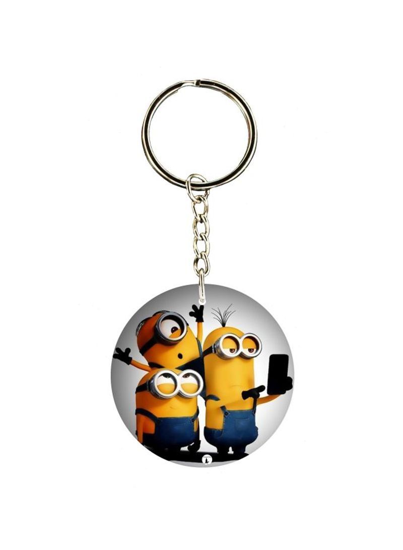RKN Cartoon Printed Keychain