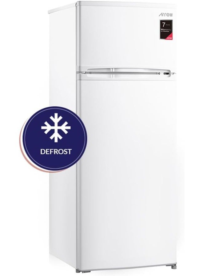 Arrow 2 Door Refrigerator - 9 CFT - White - Ro2-390L - Image 2