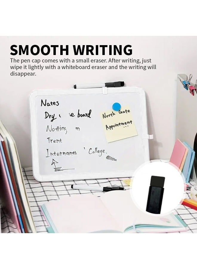 Generic Durable Magnetic Whiteboard, Reusable Dry Erase Board with Markers and Strong Magnets, Suitable for Personal Planning, Classroom or Home Projects  - Image 3