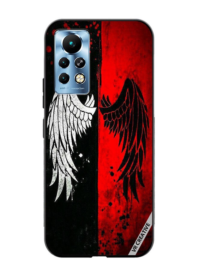 VR CREATIVE - Protective Case Cover For Infinix Note 11 Pro Wings Design Multicolour - Image 1