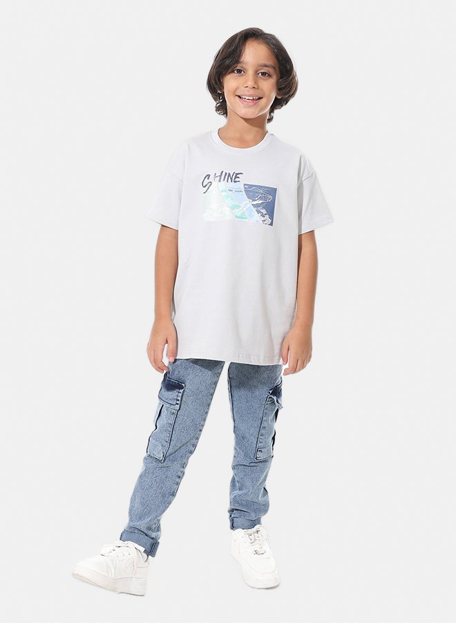 Andora Light Blue Baggie with Side Pockets  Jeans_Light Blue - Image 5