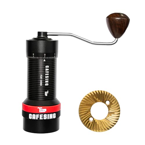 ElephantNum CafeSing ORCA go Flat Burr Manual Coffee Grinder - Image 1
