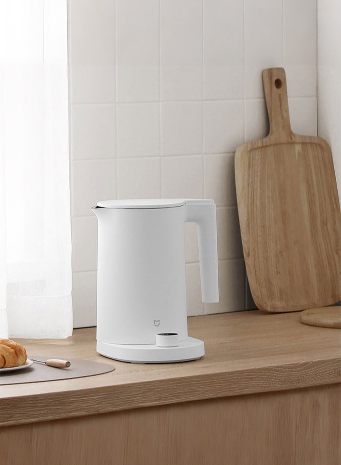 Xiaomi 2 Pro Smart Electric Water Kettle LED Display Intelligent Temperature Control Fast Hot Boiling Stainless Teapot 1.7 L 1800 W MJJYSHO1YM White - Image 4