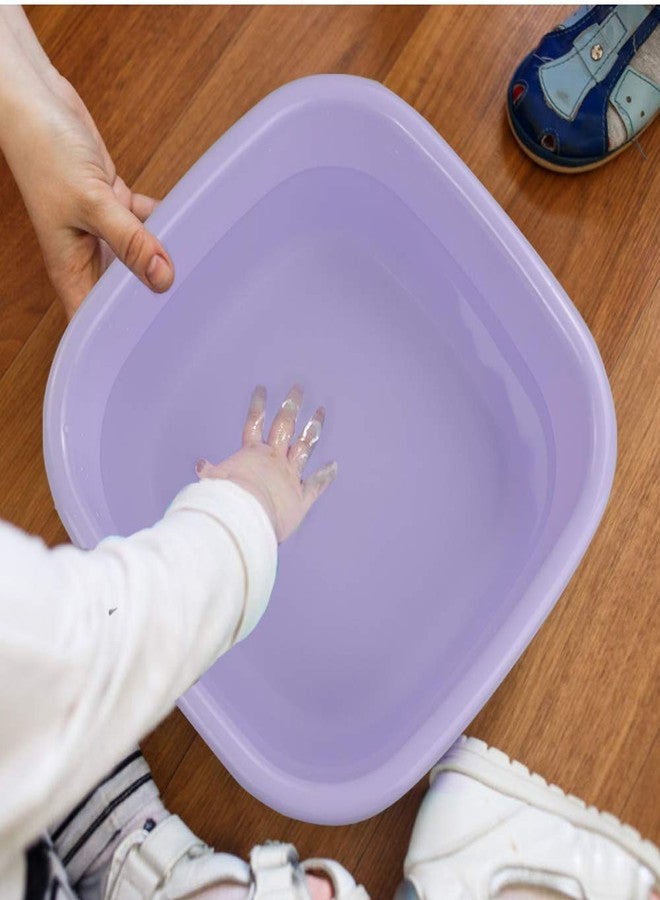 Pekky Plastic Camping Wash Basin, 8 Quart, 3-Pack - Image 3