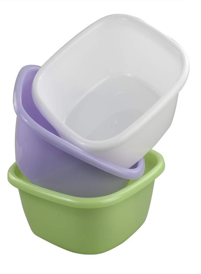 Pekky Plastic Camping Wash Basin, 8 Quart, 3-Pack - Image 5