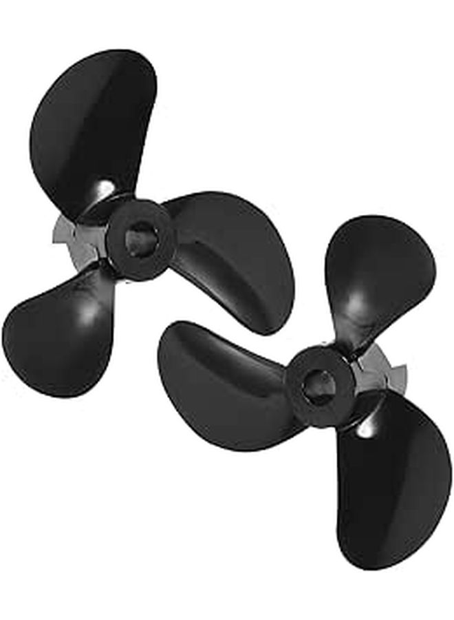 HANABASS Pair Plastic Boat Propeller 2 Blade RC Boat Propeller Parts Replacement Remote Control Boat Accessories - Image 1