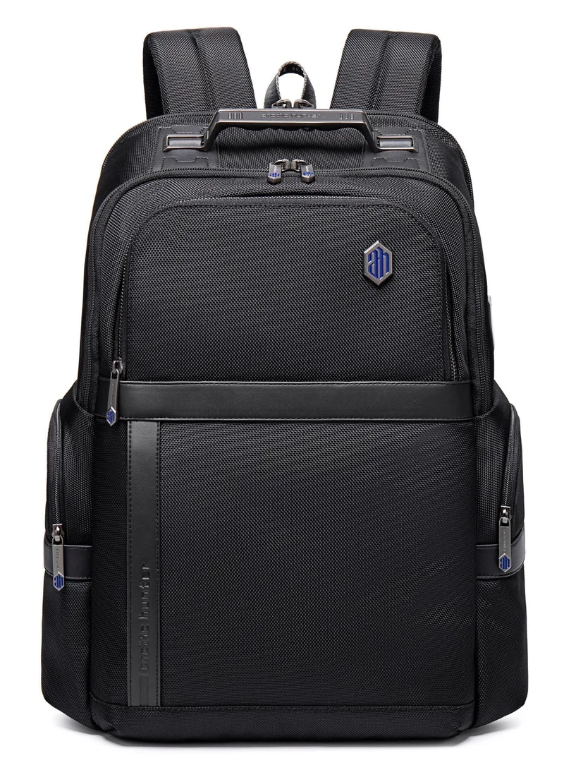 Arctic Hunter Black Premium Laptop Shoulder Backpack TSA Friendly Opening Water/Scratch Resistant Daypack with Built in USB/Earphone Port for Men and Women, B00449, Black  | Best Price UAE