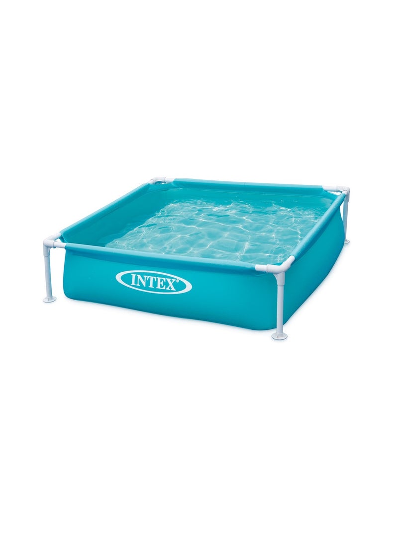 INTEX Blue Mini Frame Above Ground Pool 48x48x12 Inch - Image 2