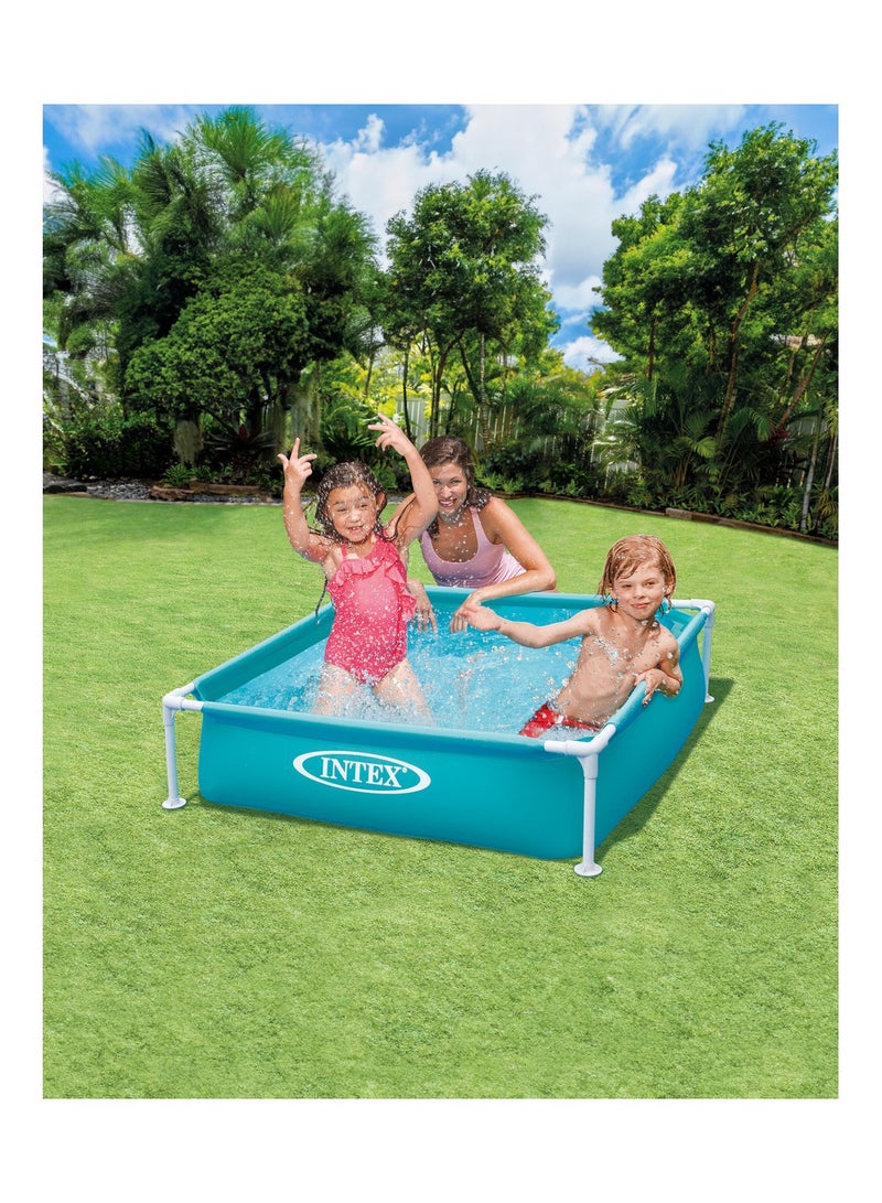 INTEX Blue Mini Frame Above Ground Pool 48x48x12 Inch - Image 3