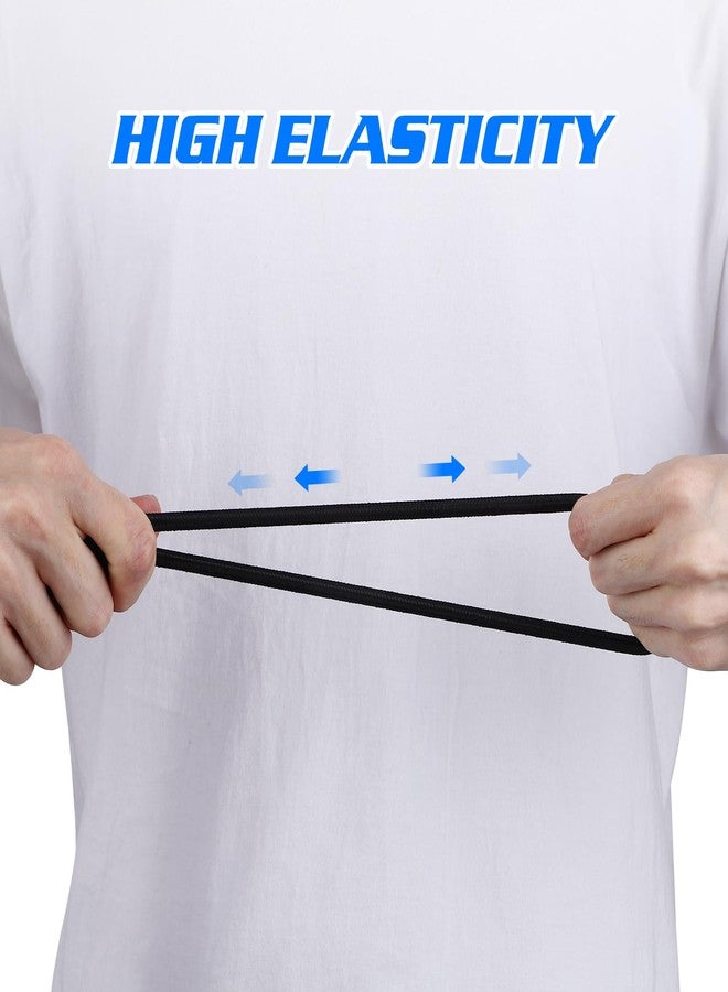 IMIKEYA Resistance Bands: 1 Pair Stepper Resistance Band Fitness Exercise Bands with Handles Fitness Bands Pull Ropes Exercising Bands Resistance Bands for Workout Strength Training at Home, Black - Image 5