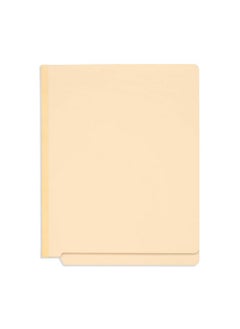 Blue Summit Supplies Blue Summit End Tab Fastener Folder, 1 Divider And 4 Fasteners, Letter Size, Manila - 50 Folders  - Image 4