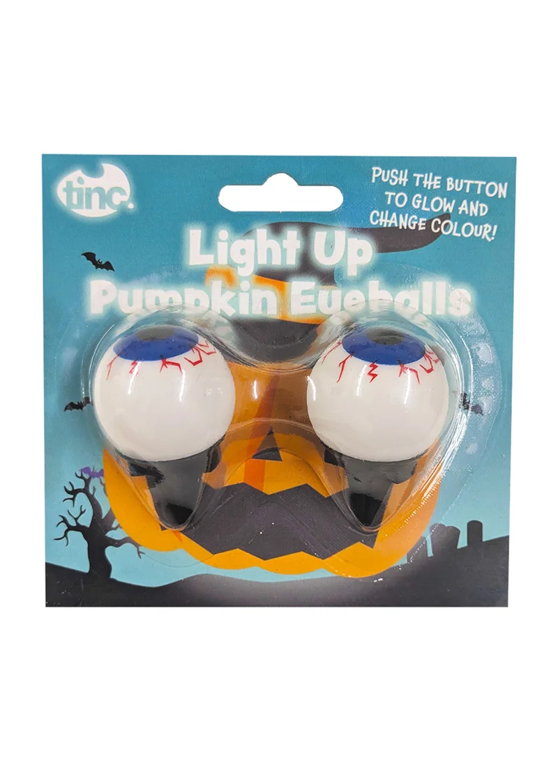 تينك عيون هالوين مضيئة للقرع