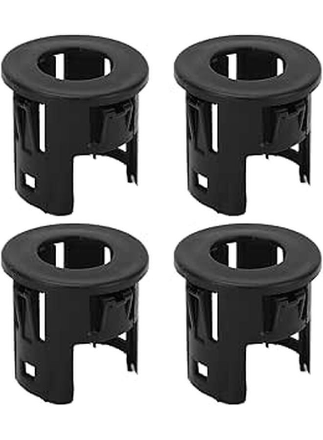 ABS Plastic Parking Assist Sensor Bracket Set of 4 For Front Rear Bumper Replacement - Image 1