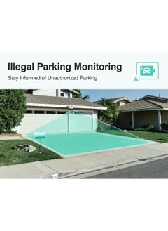 Botslab W315 Dual-Lens Outdoor PTZ Security Camera | 4MP+4MP HD Resolution, 360° Coverage, AI Human & Vehicle Detection, Full-Color Night Vision, Wi-Fi 6 Connectivity, IP66 Weatherproof  - Image 5