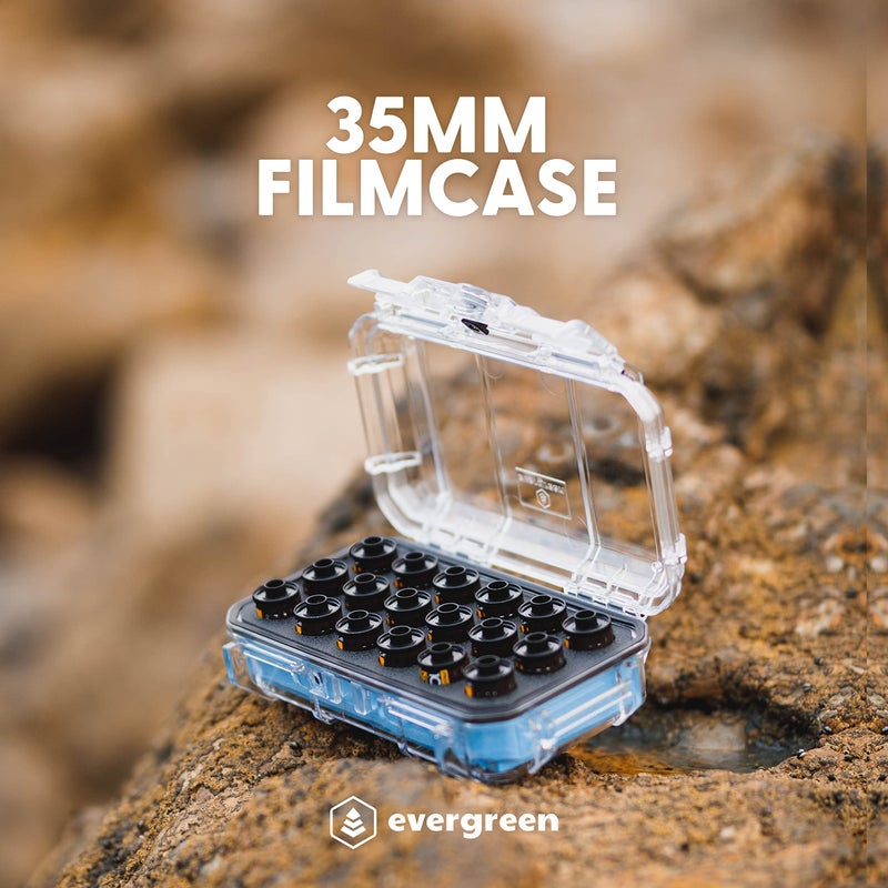 Evergreen 35mm Film Storage Case | Holds 18 Rolls | Preserve and Protect Your Film | Waterproof, Crushproof, & Freezer-Safe (Film Not Included) (Black) - Image 5