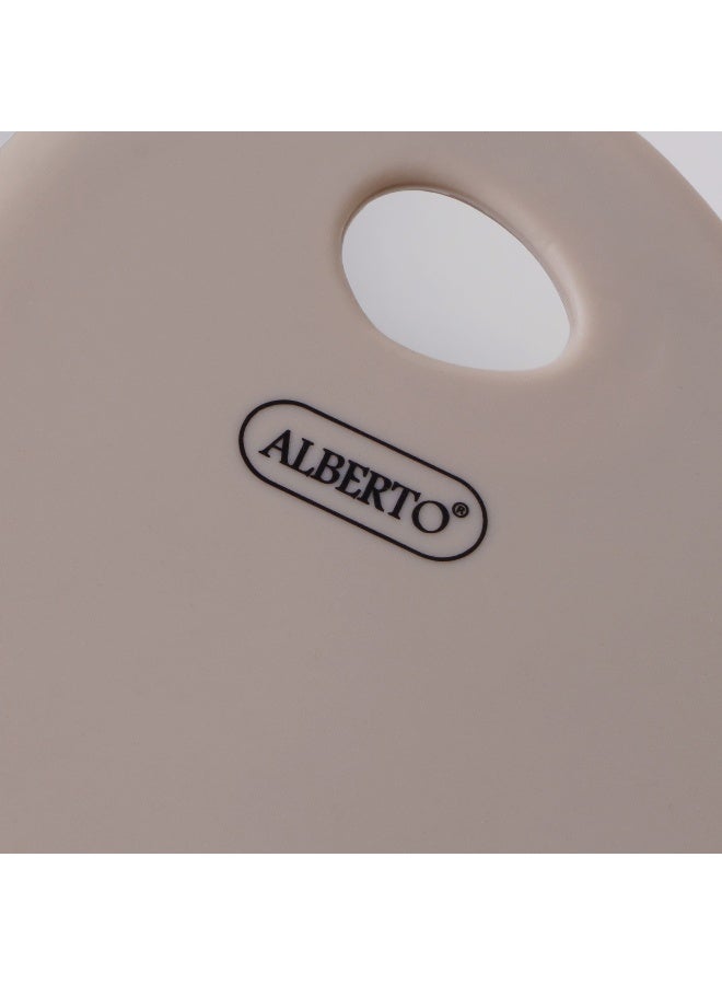 ألبرتو أداة الكشط سيليكون 12*11*0.4سم، كريمي - Image 3