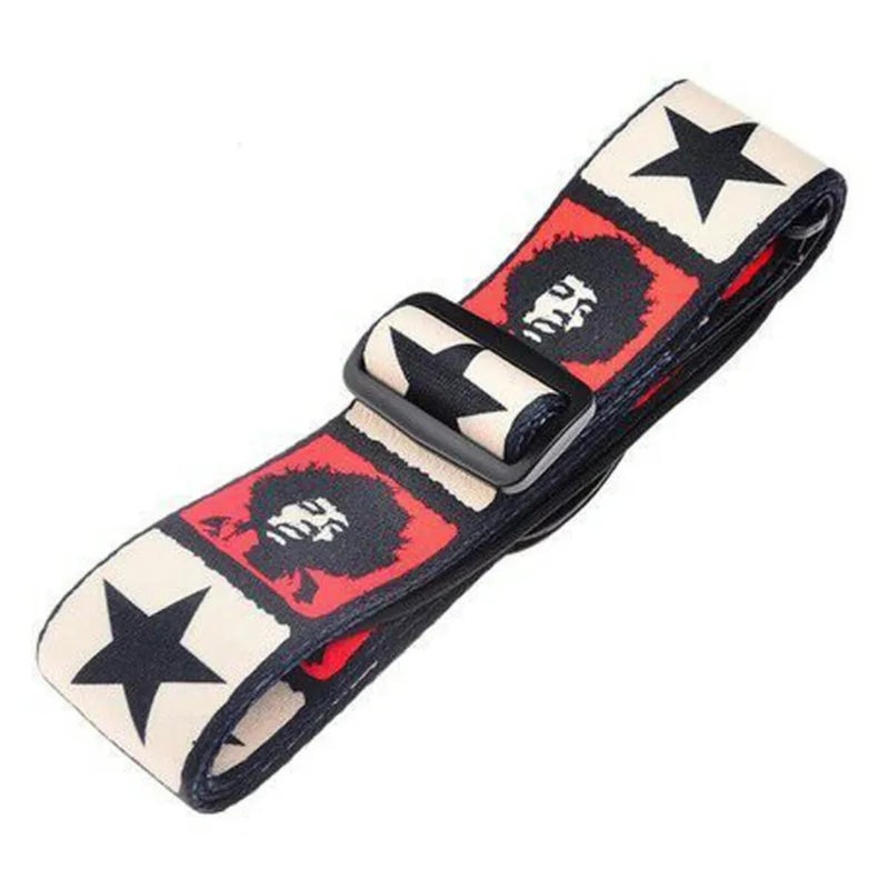 Mocking Bird Guitar Strap for Acoustic Adjustable Buckle Electric Guitar Strap Polyester Guitar Belt For Acoustic/Bass/Electric Guitar - Image 2