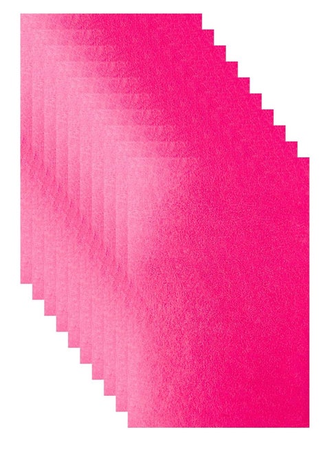 A4 Felt Sheets PINK Colours Pack of 10