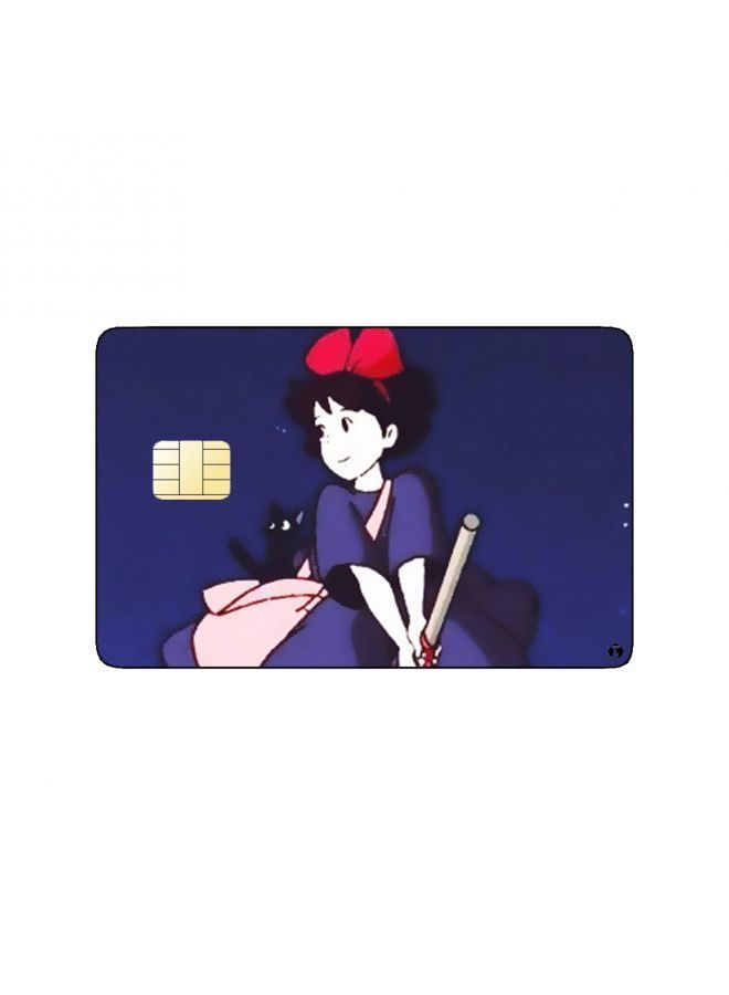 RKN PRINTED BANK CARD STICKER Kiki's Delivery Service Anime - Image 2