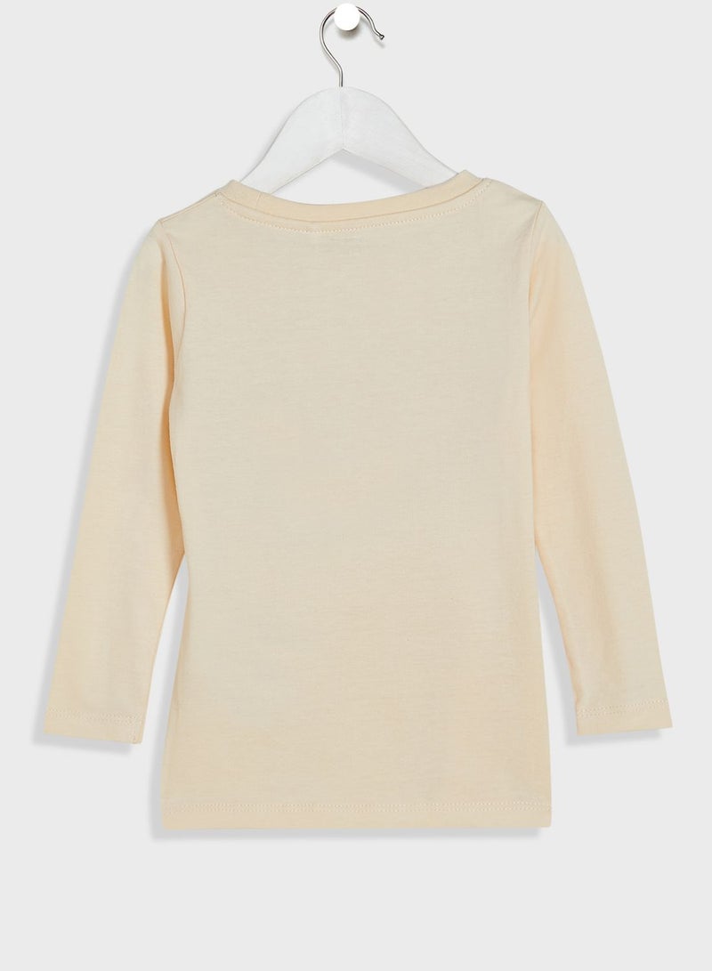 نيم ات تيشيرت بطبعة للأطفال - Image 2