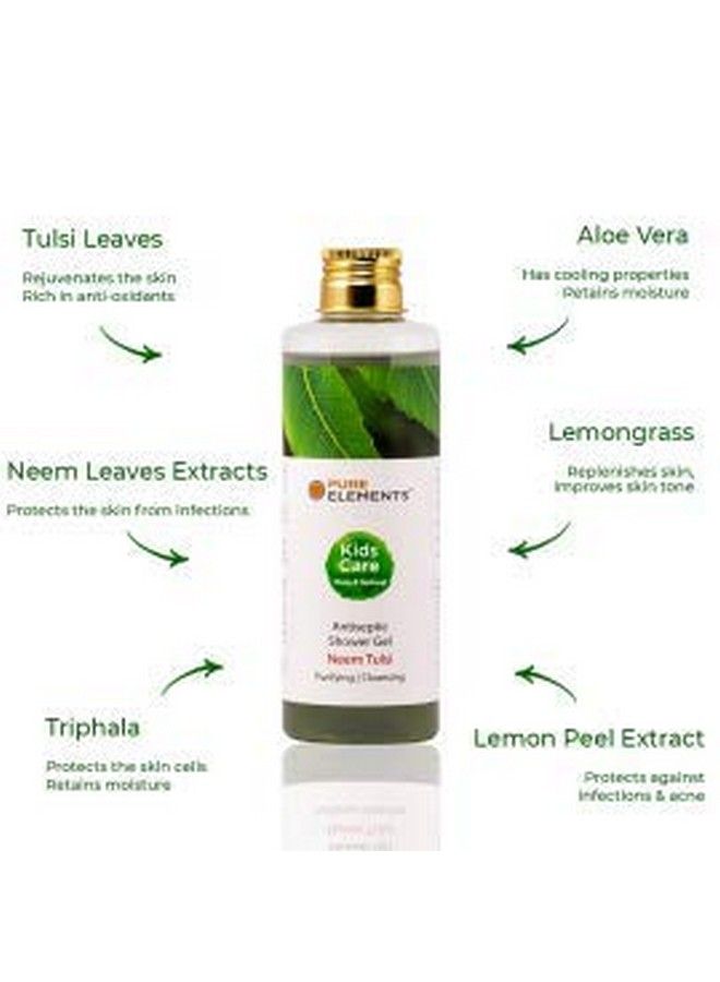 Pure Elements جل استحمام للأطفال نيم تولسي أبيض 200 مل - Image 3