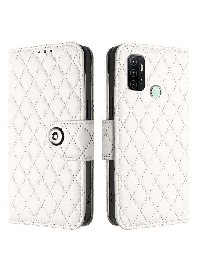 اس-توب جراب لهاتف OPPO A11s 4G جراب هاتف جلدي قلاب بملمس معيني مع حبل تعليق - Image 2