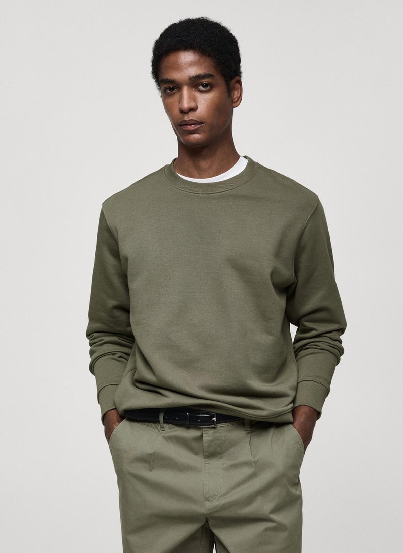 Mango Man Essential Regular Fit Sweatshirt  - Image 1