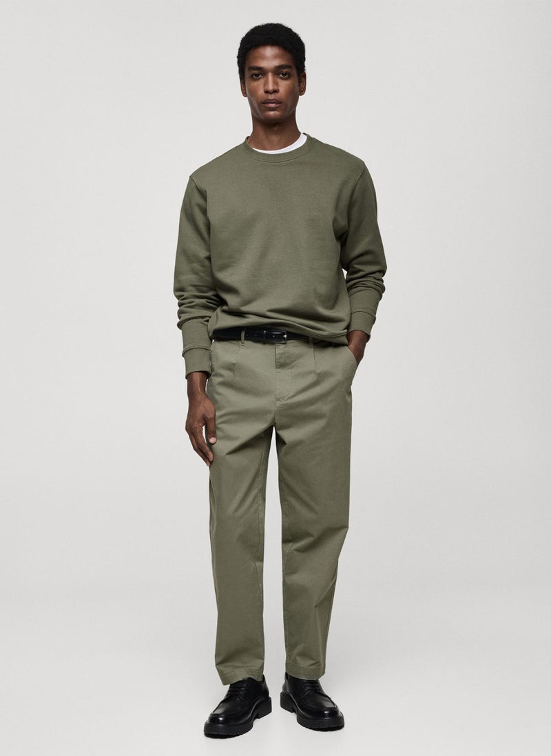 Mango Man Essential Regular Fit Sweatshirt  - Image 4