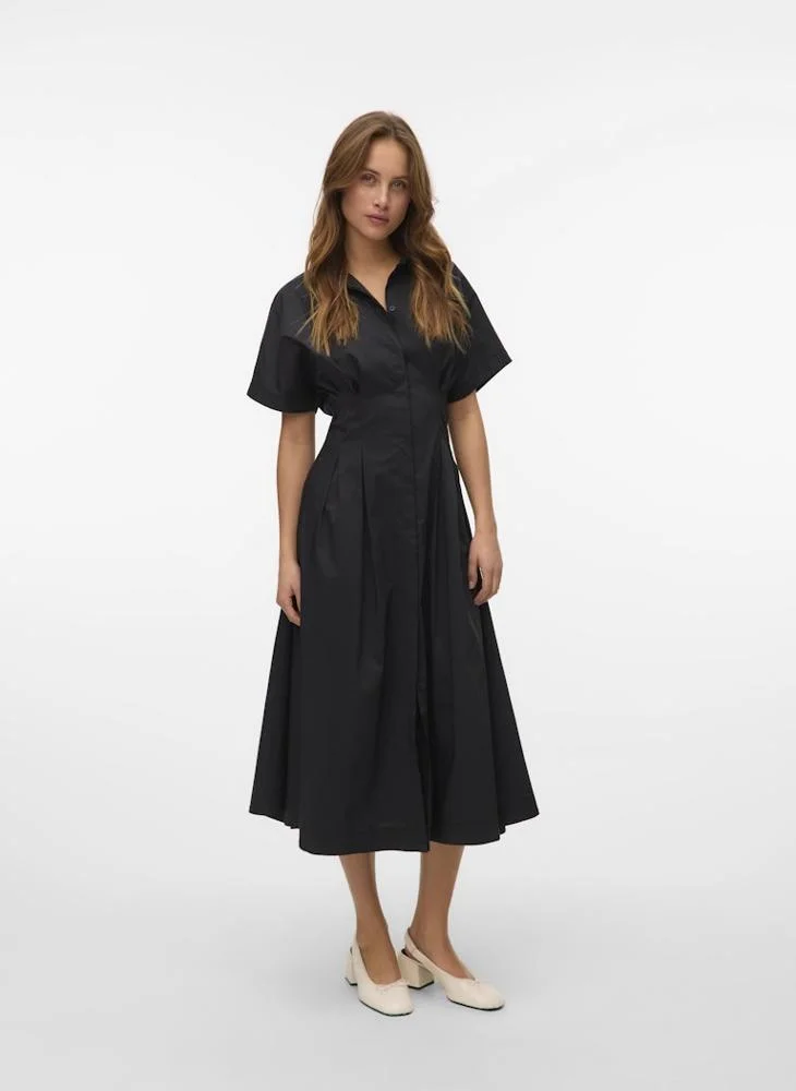 VERO MODA Vmfriba Short Sleeve Shirt Dress