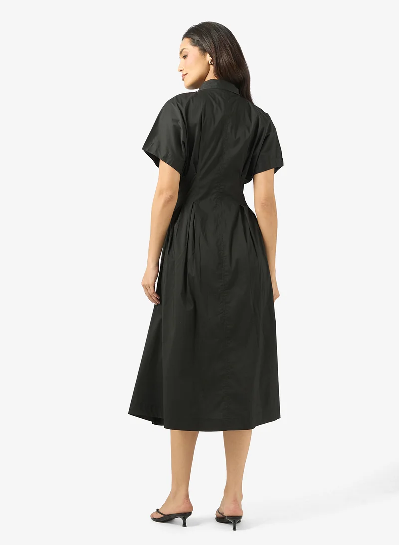 VERO MODA Vmfriba Short Sleeve Shirt Dress