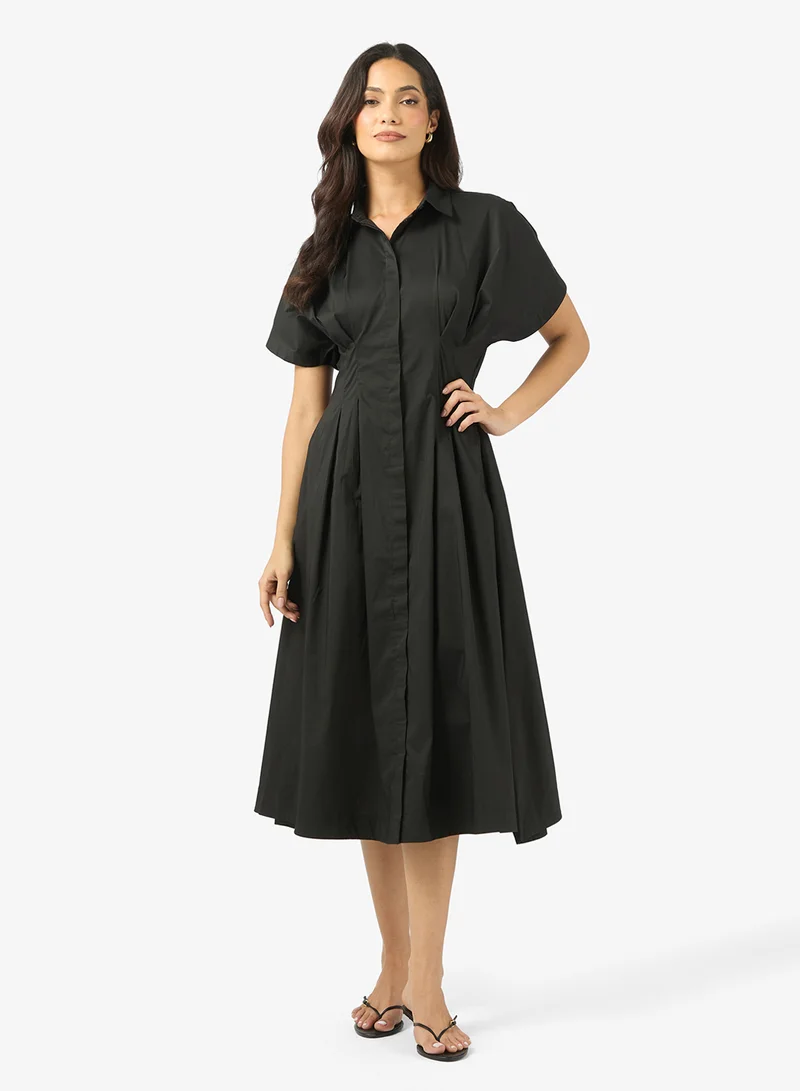 VERO MODA Vmfriba Short Sleeve Shirt Dress