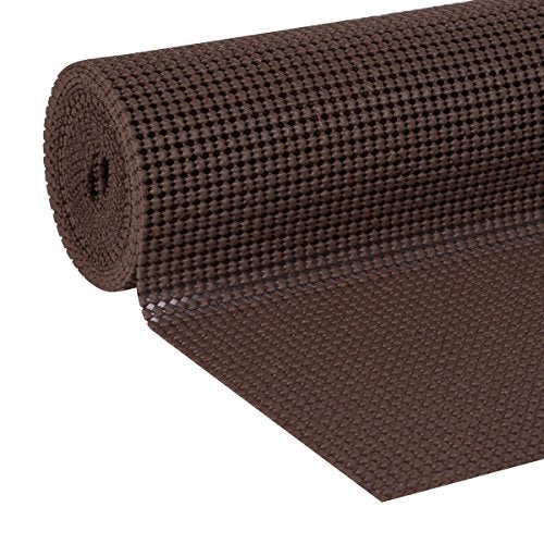 Duck Brand Select Grip Easy Liner Shelf and Drawer Liner, 12-Inch x 10-Feet, Chocolate - Image 2