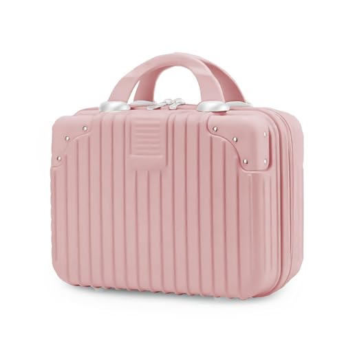 StarAndDaisy Multifunctional Mini Suitcase or Storage Box for Baby & Mother, Kids Travel Bag for Boys and Girls with Number Security Lock - Pink - Image 1