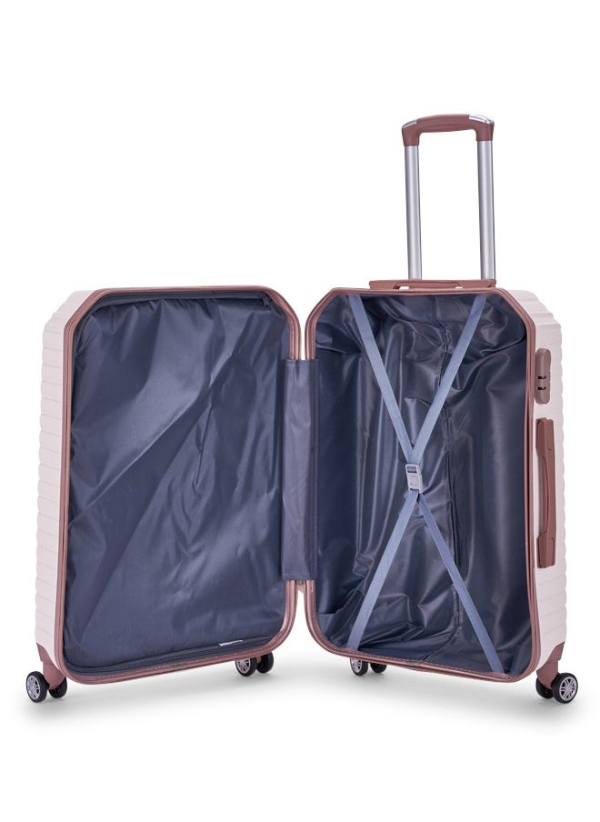 LIMRA - Travel bags from limra 4-piece set beige/gold - Image 1