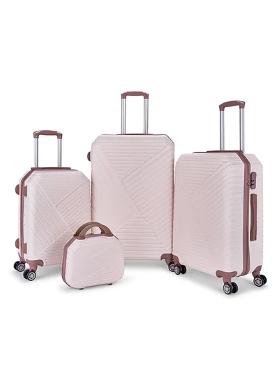 LIMRA Travel bags from limra 4-piece set beige/gold