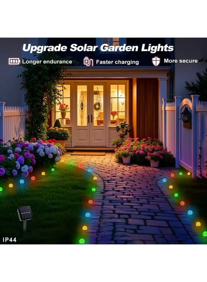 30 LED Solar Outdoor String Light 8 Modes Motion Sensor IP44 White - Image 3