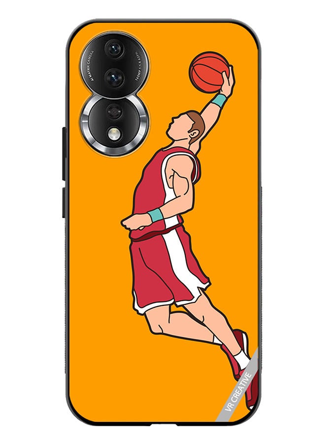 VR CREATIVE Protective Case Cover For Honor 80 Basketball Player Dunking Design Multicolour - Image 1