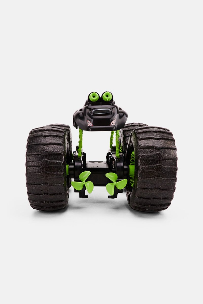 Silverlit Exost Rhino Wave 4x4 Off Road Stuntcar Remote Control, Black/Green  - Image 5