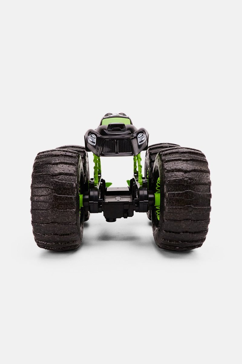 Silverlit Exost Rhino Wave 4x4 Off Road Stuntcar Remote Control, Black/Green - Image 3