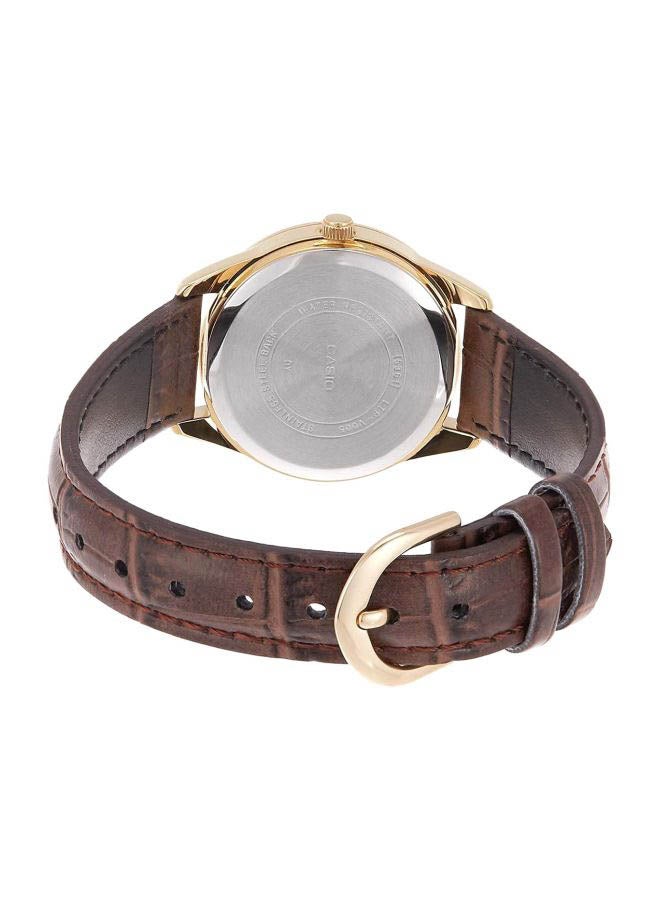 CASIO Women Dress Water Resistant Analog Watch LTP-V005GL-9BUDF - Image 2