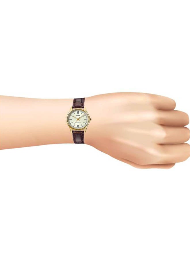 CASIO Women Dress Water Resistant Analog Watch LTP-V005GL-9BUDF - Image 4