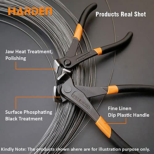 Harden 8" Cutting Plier Nail Puller Carpenter Pincer Chrome Vanadium Steel - Professional - End Cutting Plier 560542 - Image 2